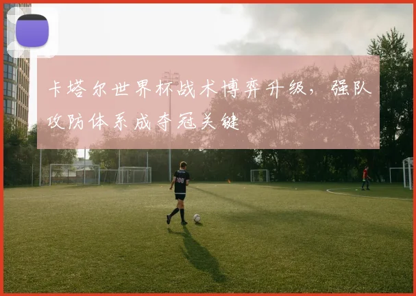 卡塔尔世界杯战术博弈升级，强队攻防体系成夺冠关键
